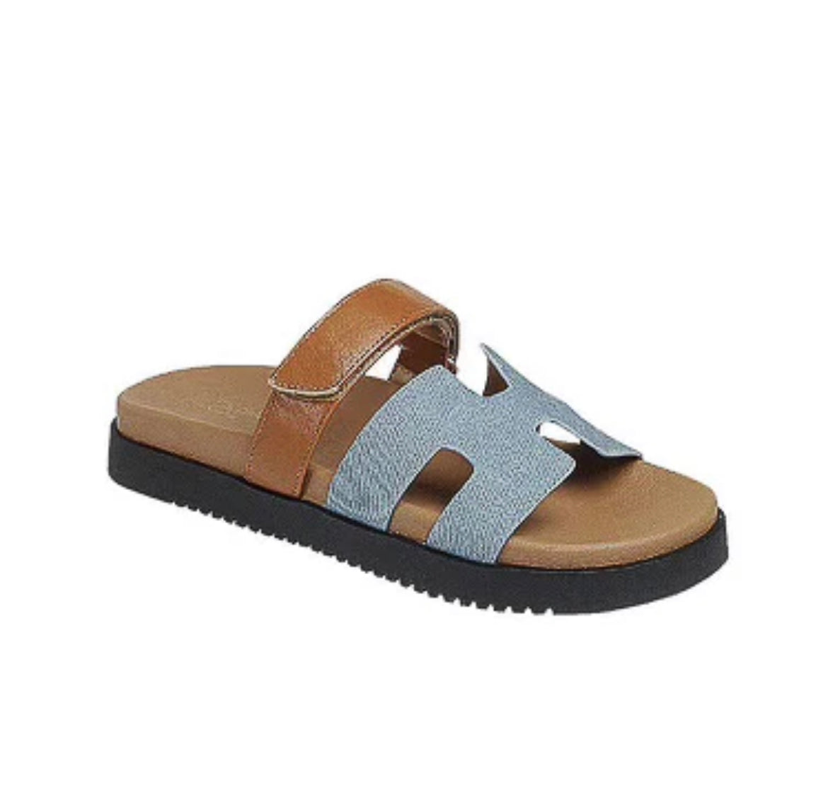 Denim me ￼sandals